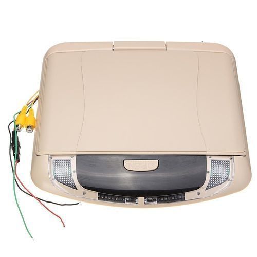 9'' Screen Flip Down Roof Mount Monitor Overhead TFT LED Car DVD Compatible HDMI Player 12V