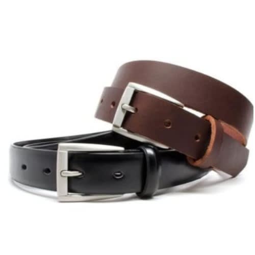 Men's Belt - Set Of 2 - Black & Brown