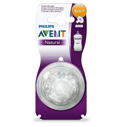 Natural Teats Fast Flow - 6m+