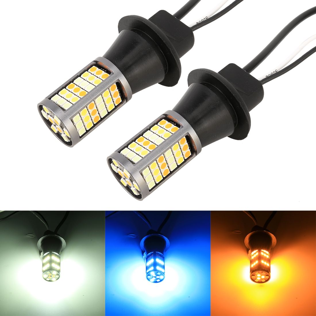 T20/7740 DC12V 3.7W 81 SMD-3030-LEDs Car &Turn Light