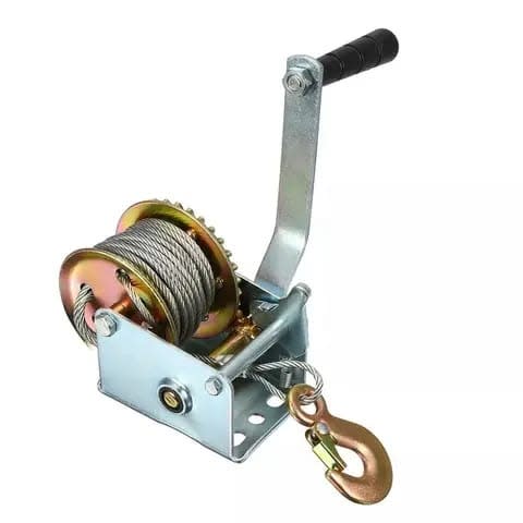 Heavy Duty Hand Gear Winch - 1000LB