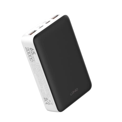 LDNIO PQ27 20000mAh 65W Fast Charging Laptop & Smartphone Powerbank