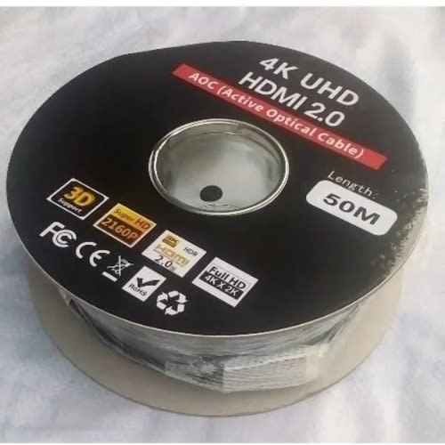 HDMI FIBER OPTIC CABLE - 50m - 4k UHD - 8K UHD