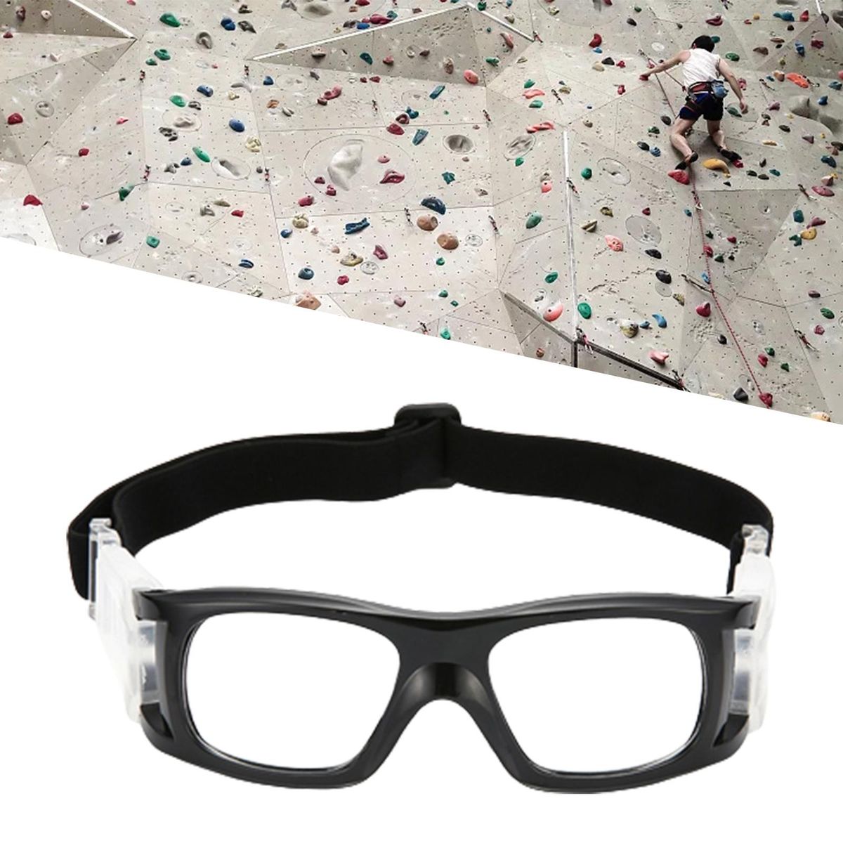 Men Soccer Goggles Equipment Gift Accessories Black