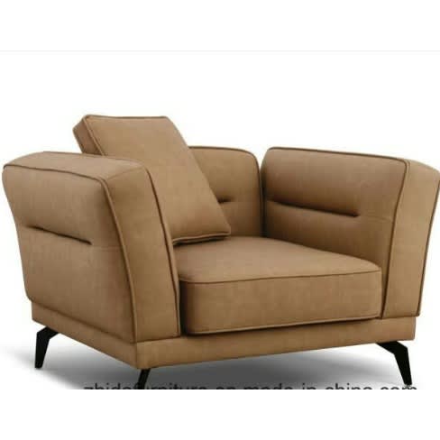 Single Seater Sofa - Brown