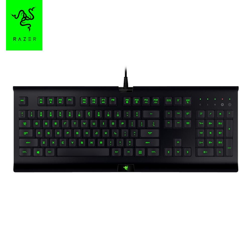 Razer Cynosa Chroma Pro Wired Gaming Keyboard with Three-color Backlit/Membrane Keyboard/Individually Backlit Keys/Spill-Resistant/Fully Programmable 104 Keys Compatible for Windows/Mac
