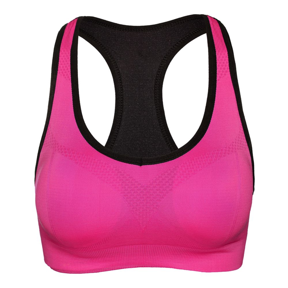 Women Sports Bra Padded Underwired I-Shaped Breathable Qucik