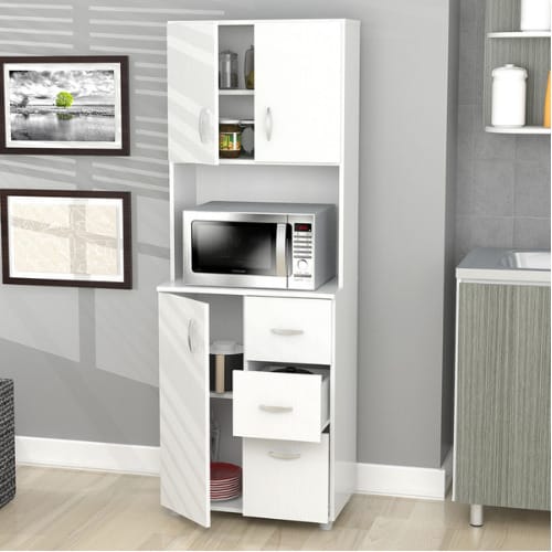 Inval Tall Kitchen Storage Cabinet