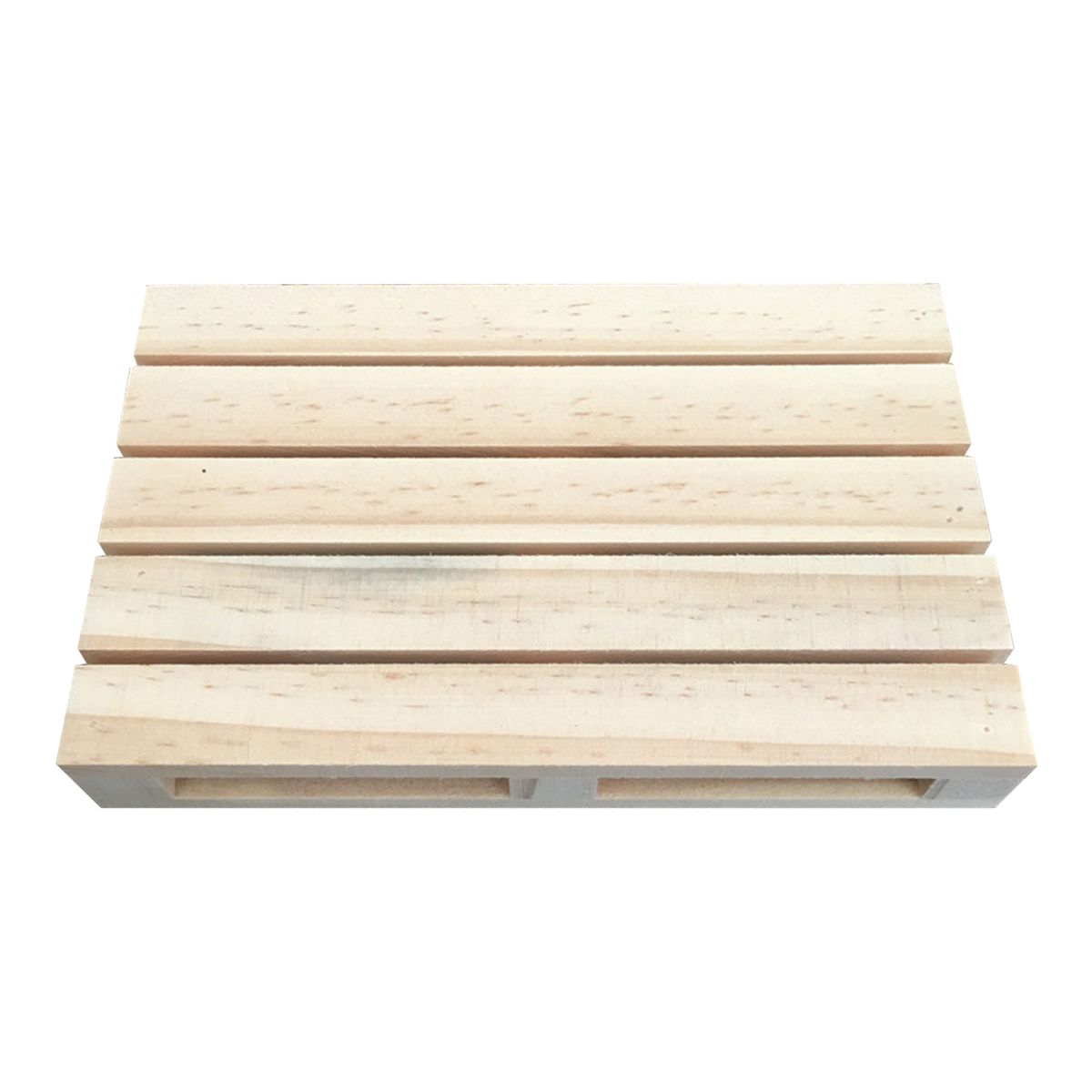 Pallet Coaster Sturdy Construction Natural-Wooden Color