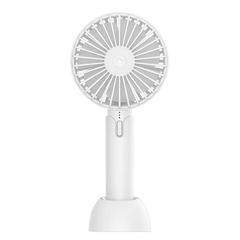 Operated Battery USB Hand Office Fan Decoration Hot Cooler Home 3 Speed Air Mode Fan 18650 2019 ABS Rechargeable Held Portable