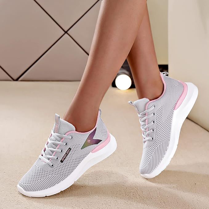 Women's Shoes Breathable Mesh Sneakers Comfortable Casual Running Shoes