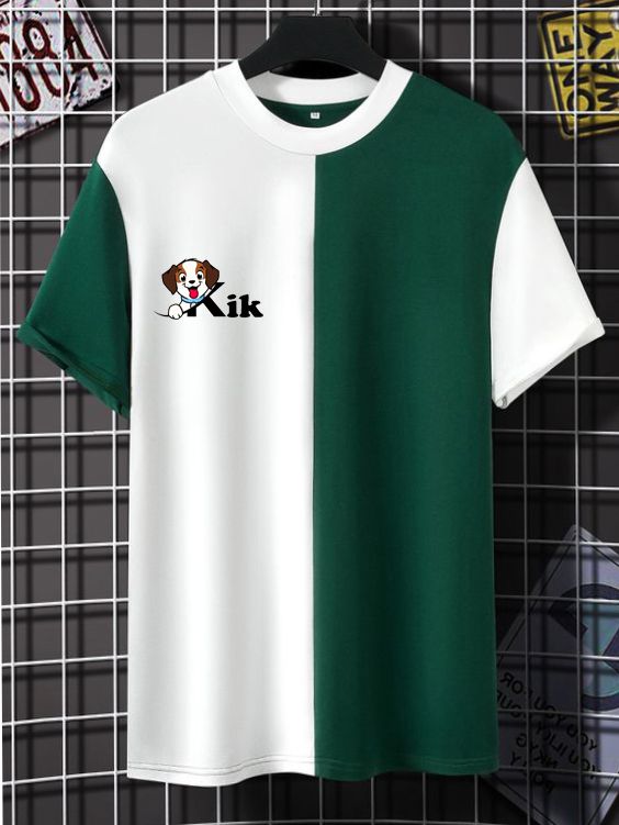 Turbulence Color Spliced Short Sleeves Shirt