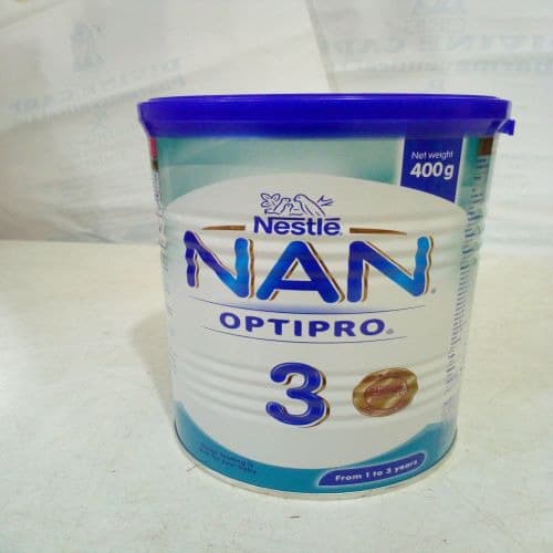 Nan Optipro 3 Infant Powdered Milk From 1-3 Years - 400g