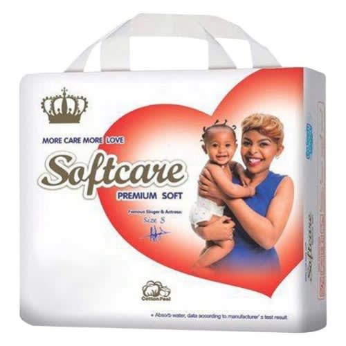 Softcare Baby Diaper Jumbo - L - Size 4 - 87 Count