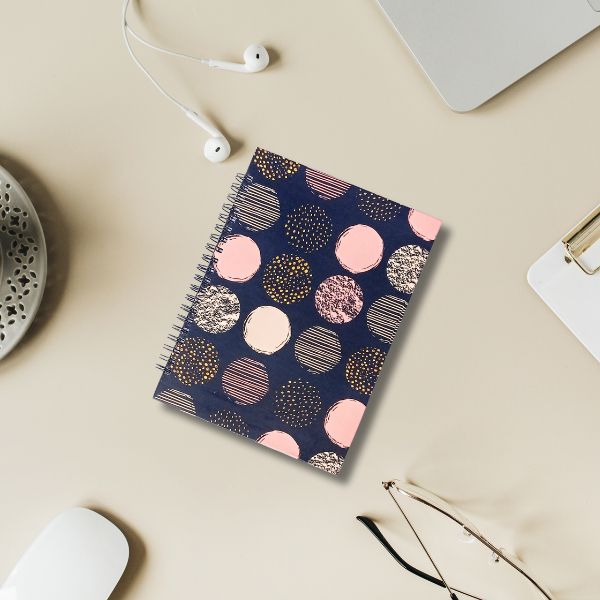 Fancy Notepads Hardcover Jumia Notebooks Journals Diary Pink Circles