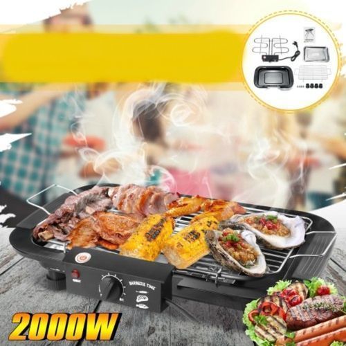 Portable Electric Roaster BBQ  Grill For Chicken Suya Meat Corn Plantain