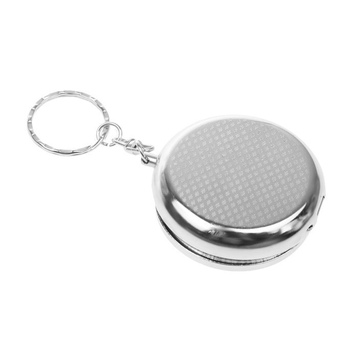 Portable Stainless Steel Outdoor Round Ash Tray Holder Ashtray With
