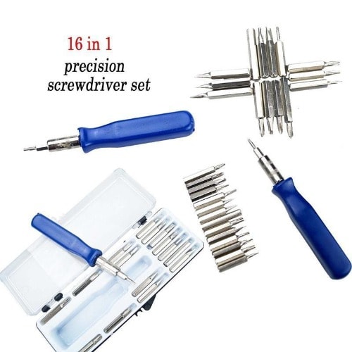 16 In 1 Precision Screwdriver Bits Repair Tool Kit Set