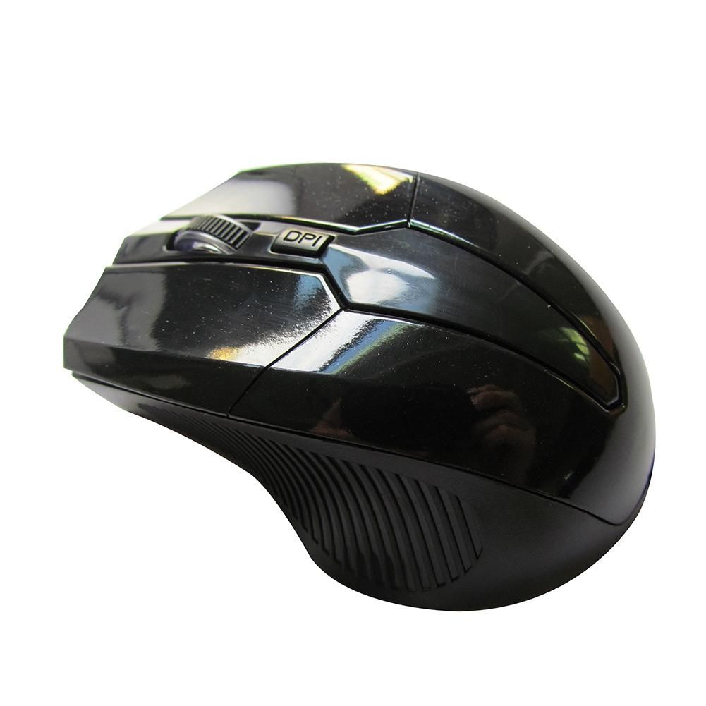 Rechargeable LED Backlit Mute Ergonomic Gaming-Black