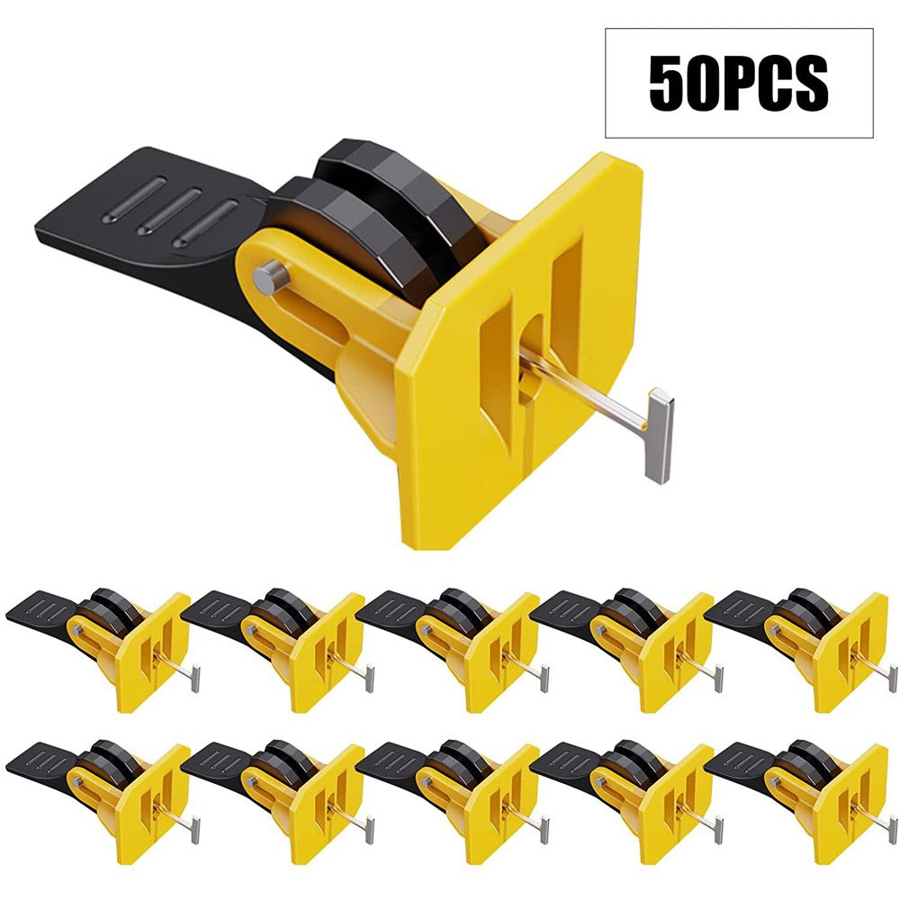 50pcs Plastics Tile Positioning Leveler Tiles Laying