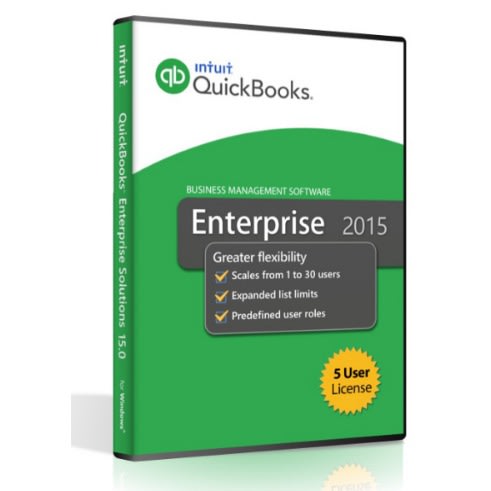 Quickbooks Enterprise Solutions 2015 - 5 Users