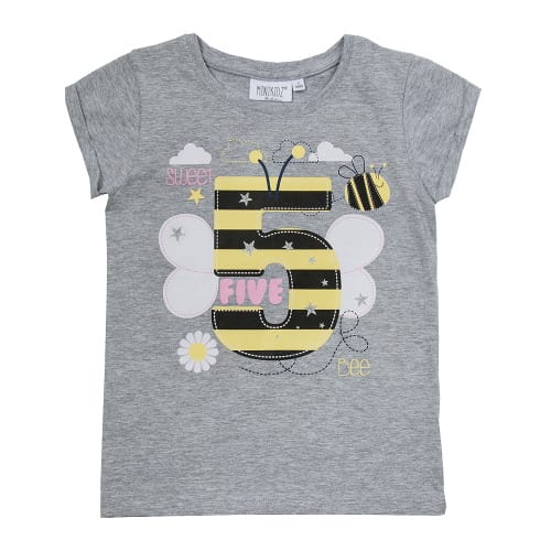 Girls Printed T-Shirt-Age 5