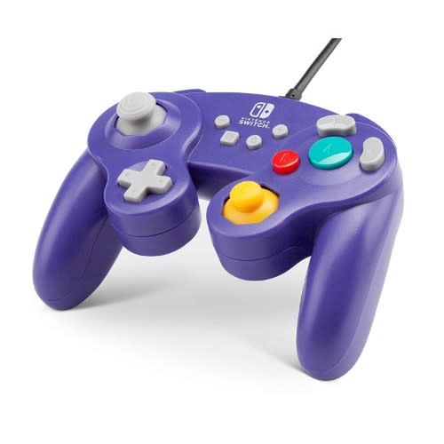 Wired Controller: For Nintendo Switch Gamecube Style - Purple