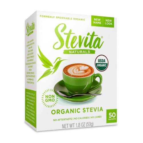 Stevita Organic Stevia - 50 Packets