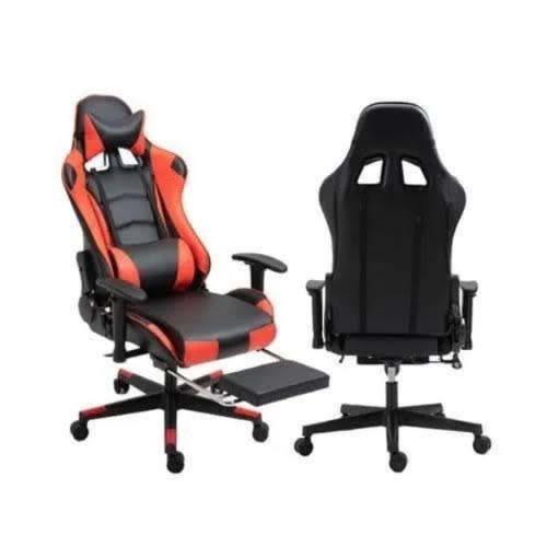 Game Leather Chair With Foot Rest