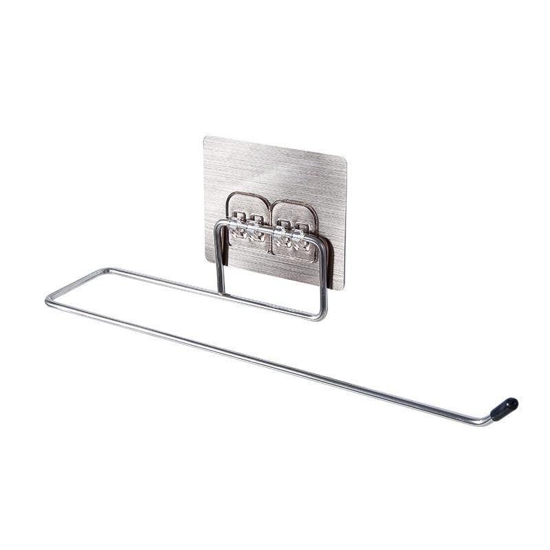Toilet Paper Holder Tissue RaWall Mounted Bathroom Kitchen Roll Holder Paper Tissue RaHook Modern Hanger U3