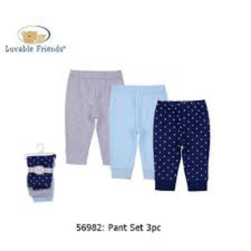 3 Pack Tapered Ankle Pants