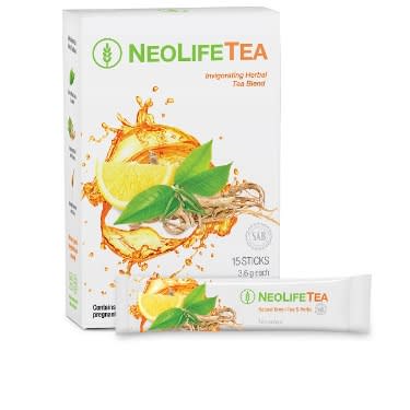 Neolife Tea -  Natural Green Tea And Herbs - Herbal Blend - 15 Sticks