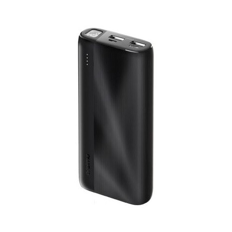 Traveler 4 Triple Ports Fast Charge Led Power Bank - 20000mAh