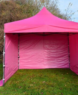 Foldable Gazebo Pop Up Tent Plus Side Walls- PINK