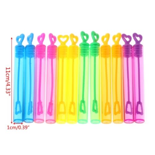 12pcs  Colorful Bubble