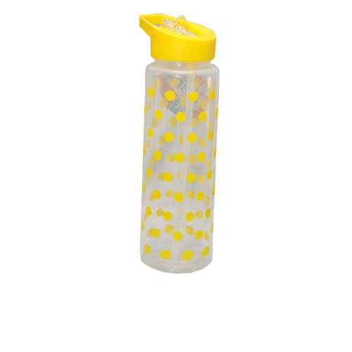 Straw Water Bottle- Yellow