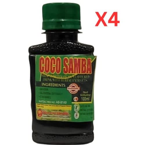 Coco Samba Sexual Enhancement - 100ml X 4pcs