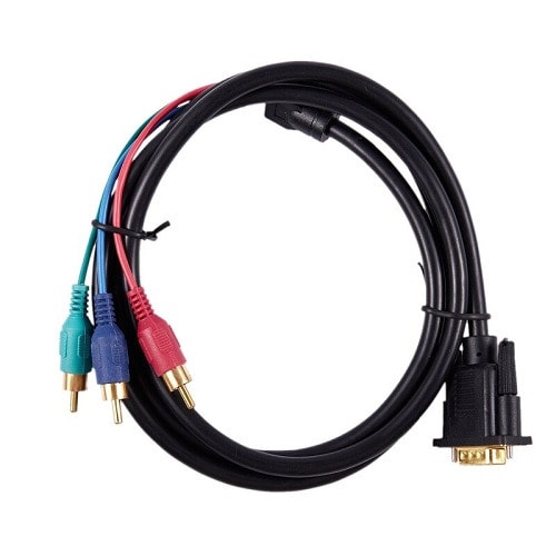 1.5m VGA  to RGB Cable - Black
