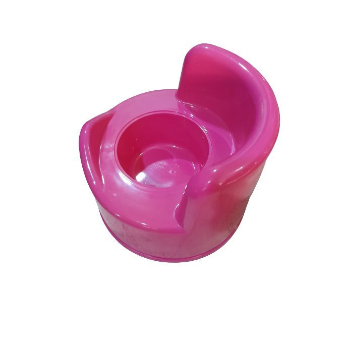 Children Potty Seat With Cover And Backrest - Pink
