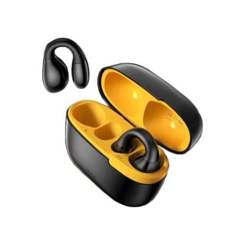 Soundtec Air Conduction Tws Earbuds - Black / Yellow