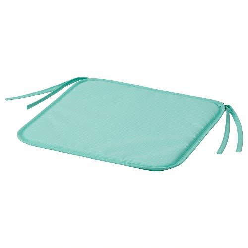 BrAmOn In/outdoor Chair Pad 34x34x1.0cm - Light Turquoise