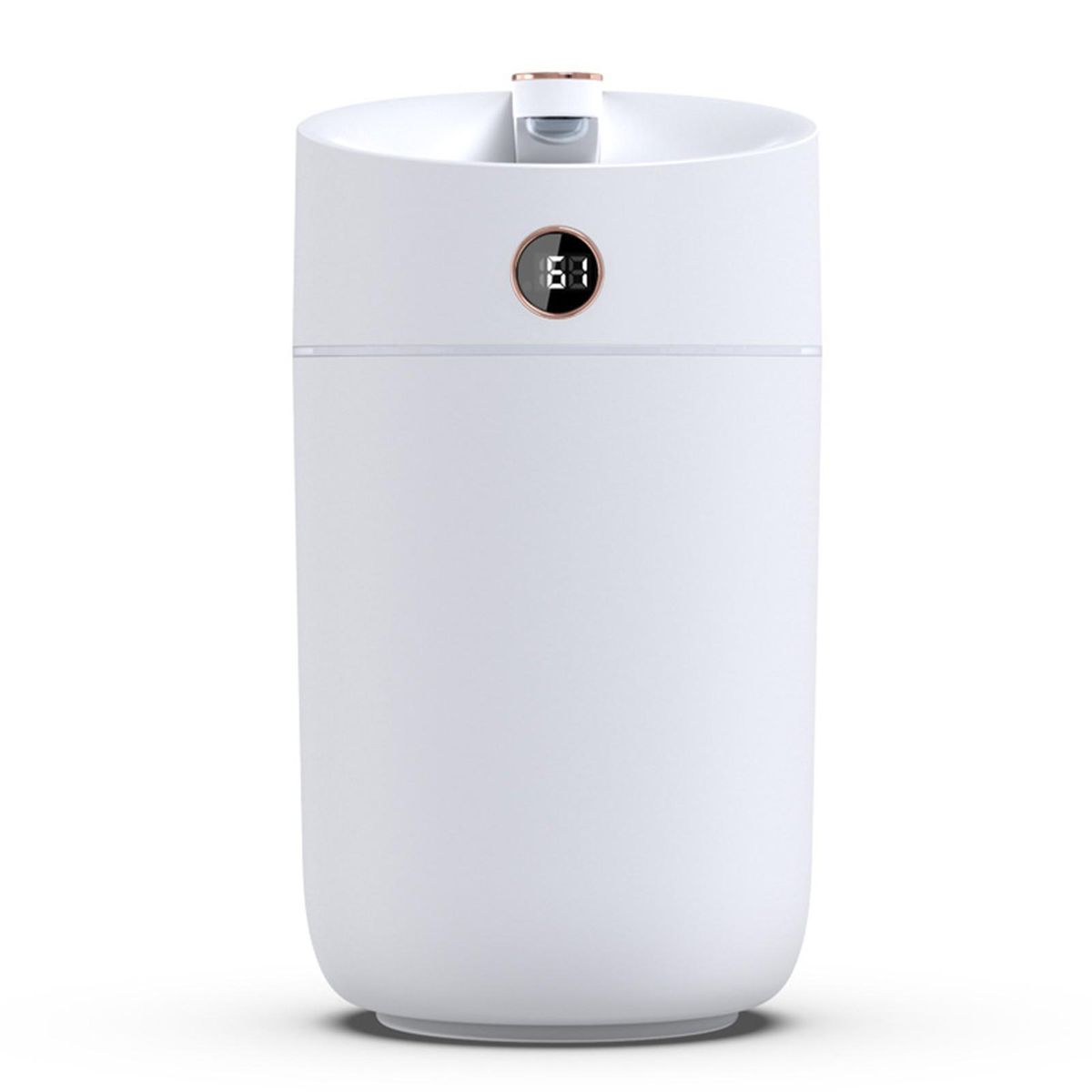 3L Mist Humidifier Diffuser with Humidity Display Double Nozzle Cool Mist Humidifier Quiet Colorful Night Light Humidifier for Bedroom USB Powered Home Humidifier