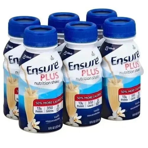 Plus Nutrition Shake Vanilla - 237ml - 12 Bottles