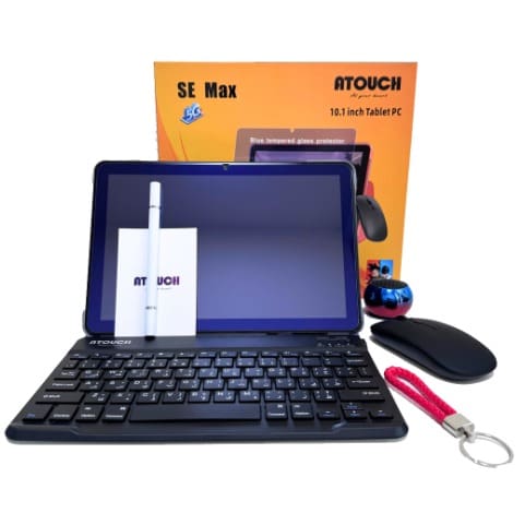 SE Max Tablet PC with Keyboard - 10.1" - 512GB ROM - 16GB RAM - 5G Dual SIM - 10000mAh - Gold