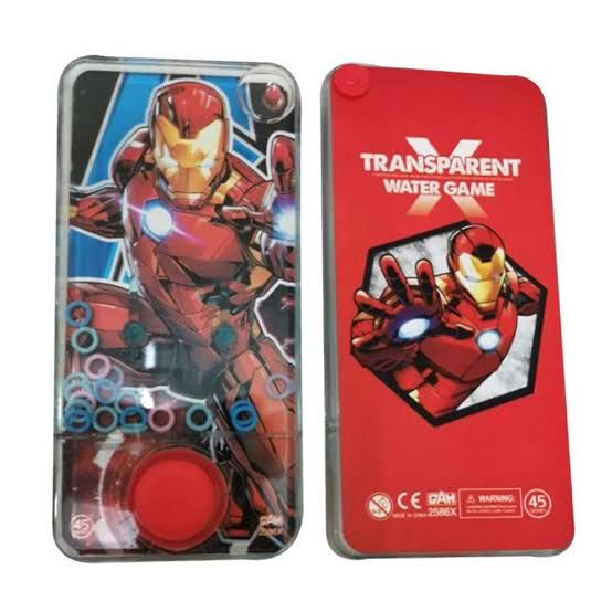 Kids Ironman Transparent Fun Water Game Toy