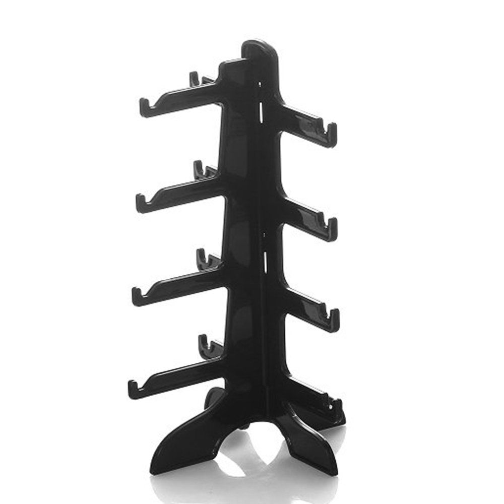 Eyeglasses Sunglasses Show Rack Holder Frame Display Stand Glasses Stent Black