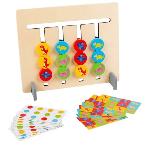 Montessori Color Sorting Logic Kids Brain Boost Teaser Game