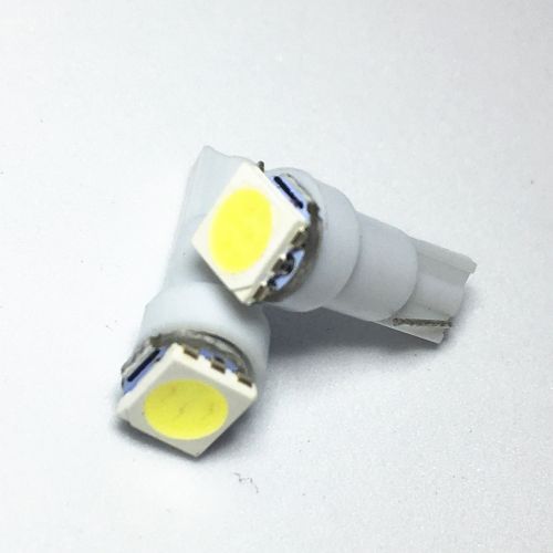 2pcs T5 LED Car Dashboard Instrument Light Bulb 12V