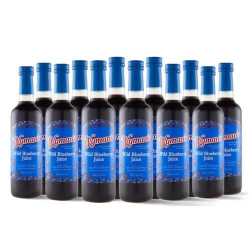 Wild Blueberry Juice - 100% Juice 500ml X 12bottles