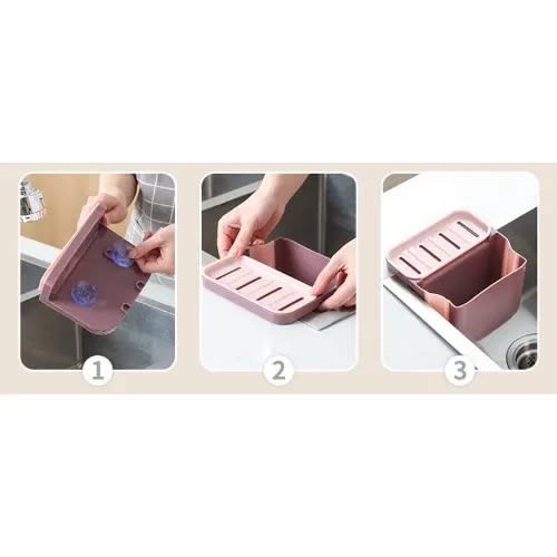 Foldable Suction Cup - Kitchen Sink Strainer